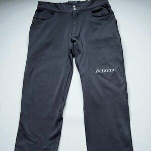 Klim Women's Black Pants 4 Pockets Size Large